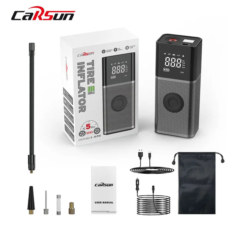 Load image into Gallery viewer, CARSUN Portable Tire Inflator