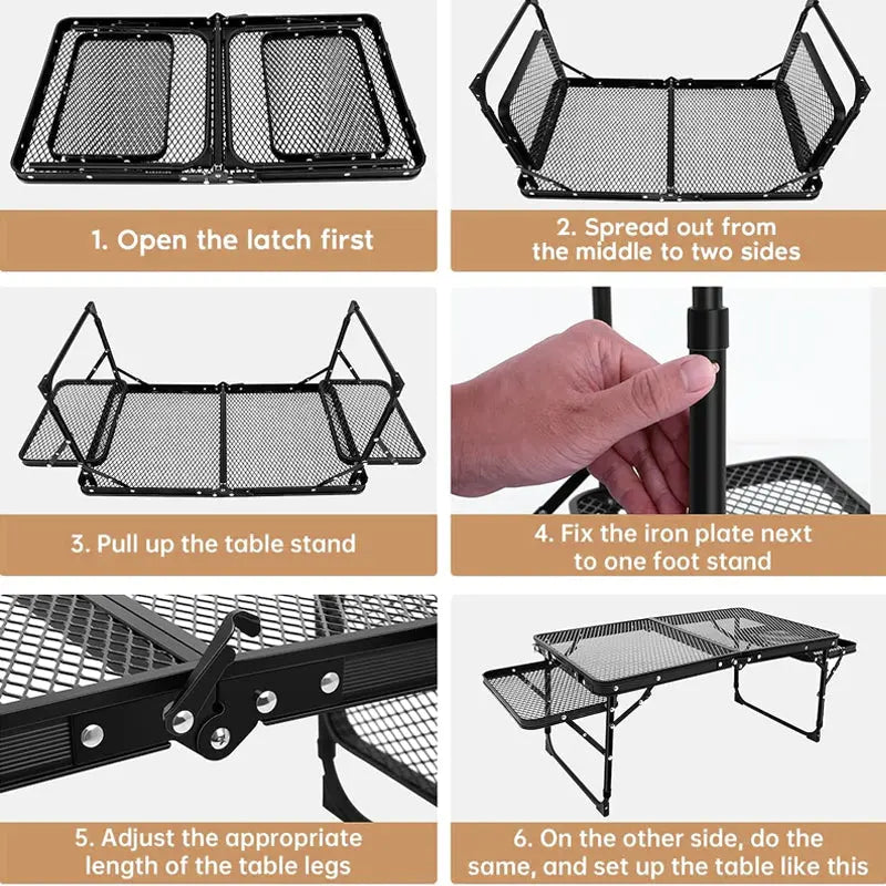 Загрузить изображение в просмотрщик галереи, AdvenCrew Portable Camping Table