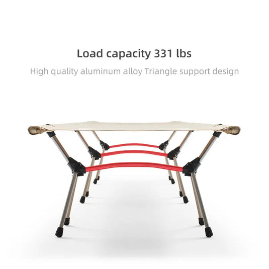 Pelliot Outdoor Folding Dual-Use High-Low Camping Bed