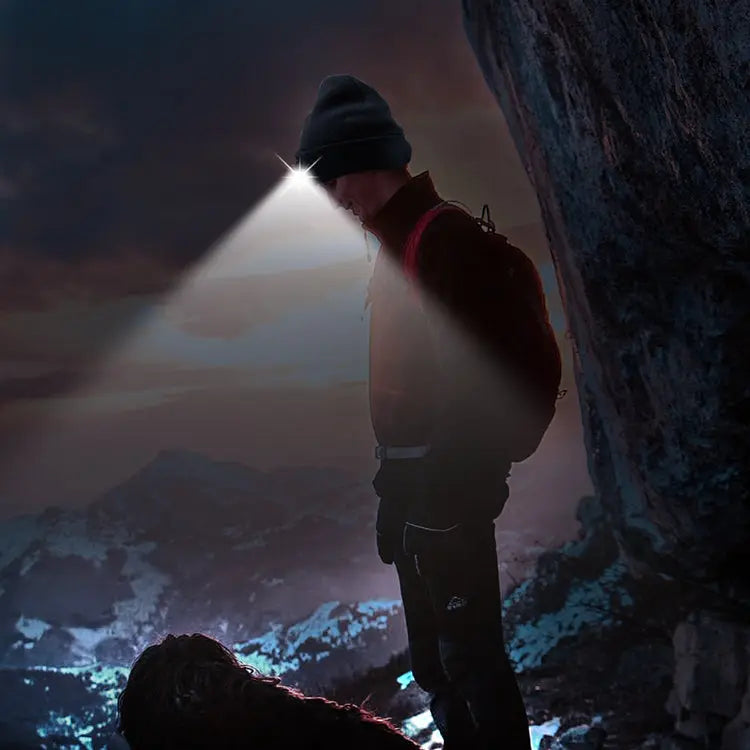 Load image into Gallery viewer, AdvenCrew LED Cap Light: Outdoor Cycling & Fishing Headlamp