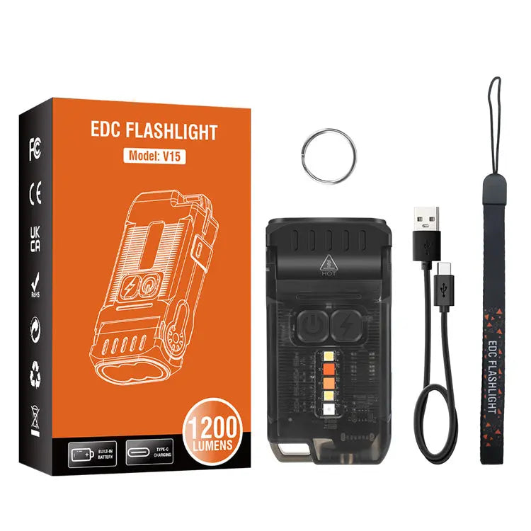Загрузить изображение в просмотрщик галереи, AdvenCrew Lightok EDC Camping Carry Flashlight