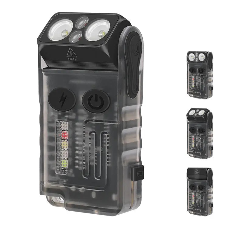 Загрузить изображение в просмотрщик галереи, AdvenCrew Rechargeable Multifunctional Owl EDC Hiking Flashlight AdvenCrew