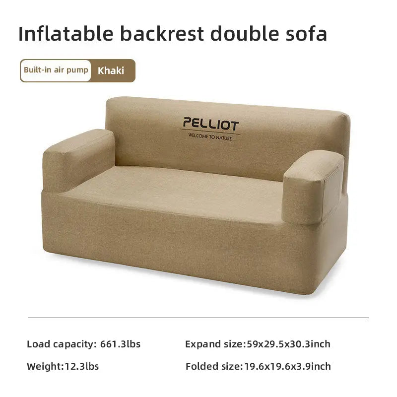 Загрузить изображение в просмотрщик галереи, Pelliot Outdoor Foldable Inflatable Sofa - AdvenCrew