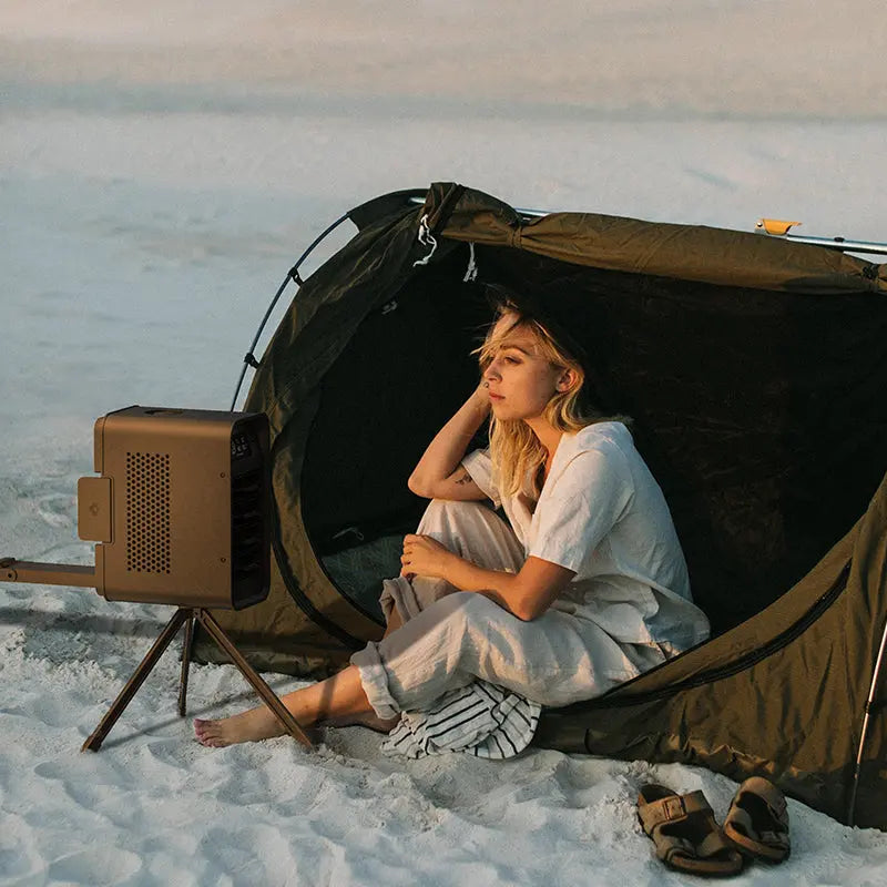 Load image into Gallery viewer, POWERHINO split-type thermoelectric camping outdoor tent heater