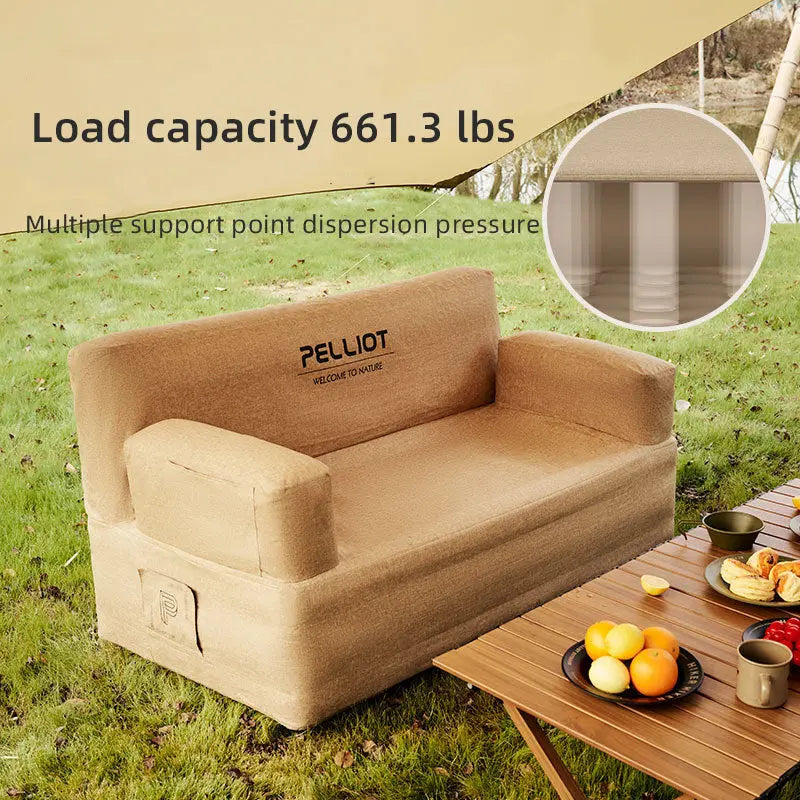 Загрузить изображение в просмотрщик галереи, Pelliot Outdoor Foldable Inflatable Sofa - AdvenCrew
