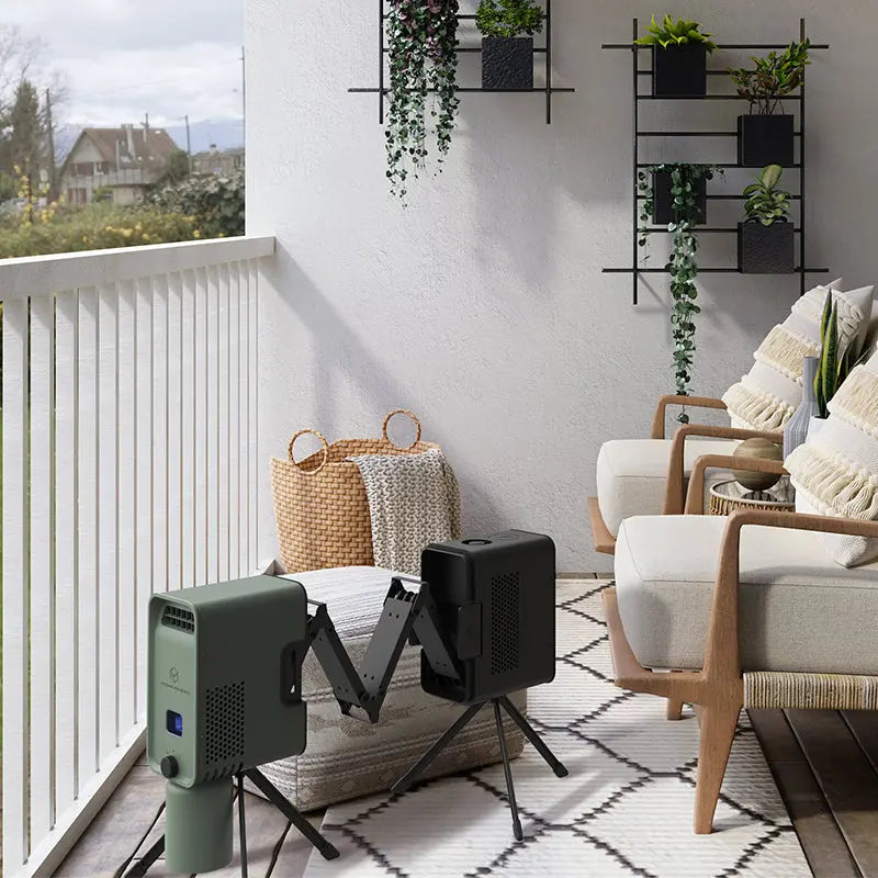 Load image into Gallery viewer, POWERHINO split-type thermoelectric camping outdoor tent heater POWERHINO