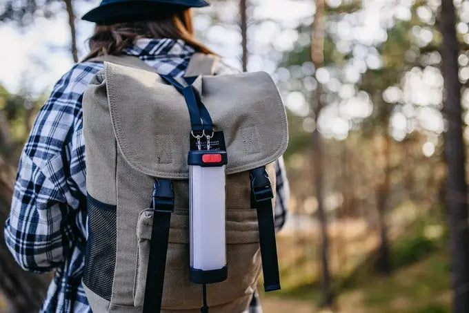 Load image into Gallery viewer, AdvenCrew 2-In-1 Solar LED Camping Light & Portable Charger