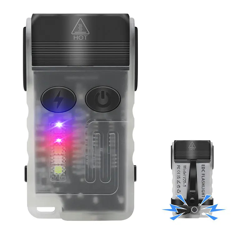Загрузить изображение в просмотрщик галереи, AdvenCrew Rechargeable Multifunctional Owl EDC Hiking Flashlight AdvenCrew