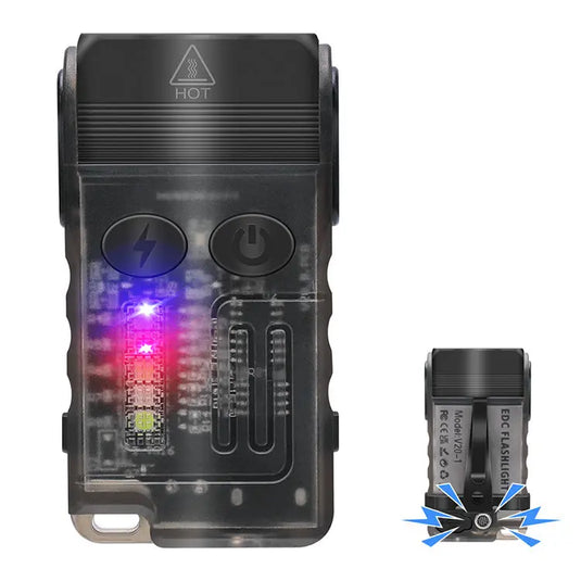 AdvenCrew Rechargeable Multifunctional Owl EDC Hiking Flashlight AdvenCrew
