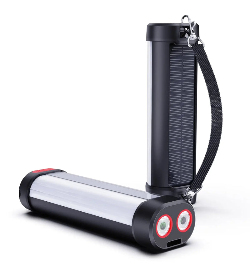 Load image into Gallery viewer, AdvenCrew 2-In-1 Solar LED Camping Light & Portable Charger