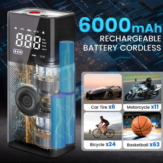 CARSUN Portable Tire Inflator