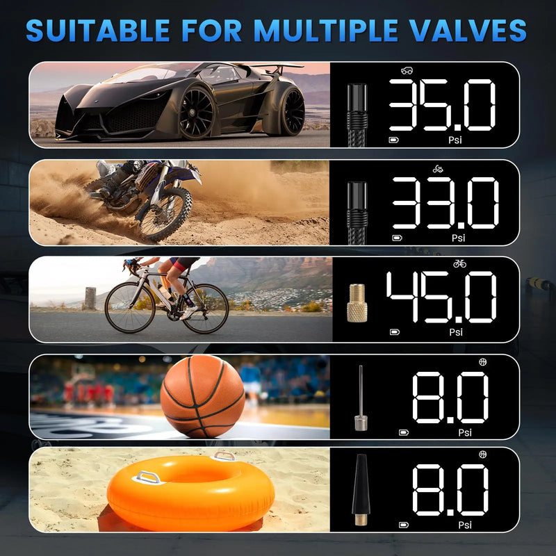 Load image into Gallery viewer, CARSUN Portable Tire Inflator