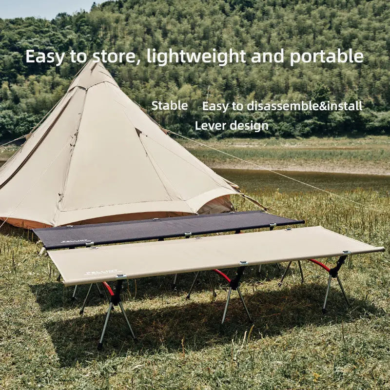 Загрузить изображение в просмотрщик галереи, Pelliot Outdoor Folding Dual-Use High-Low Camping Bed