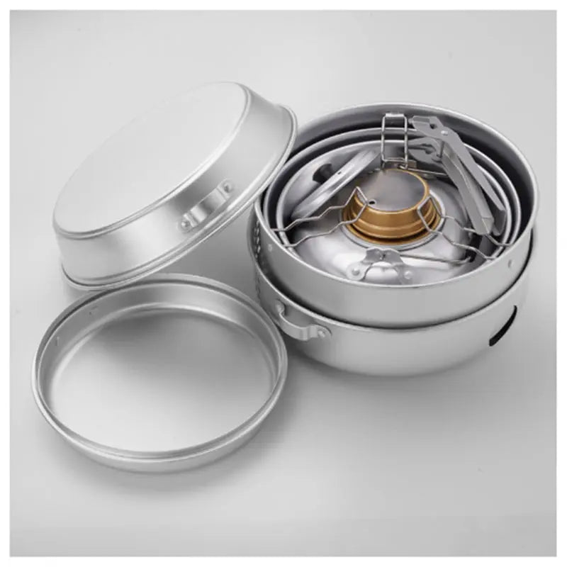 Загрузить изображение в просмотрщик галереи, AdvenCrew 10pcs Camping Multi Compact Cookset