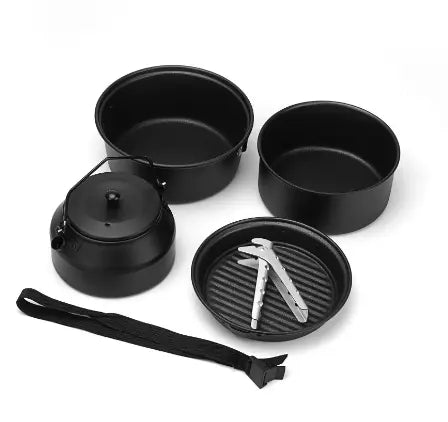 Загрузить изображение в просмотрщик галереи, AdvenCrew 10pcs Camping Multi Compact Cookset