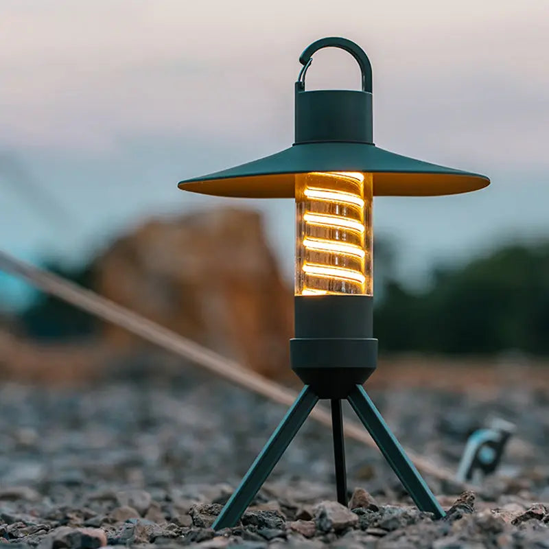 Загрузить изображение в просмотрщик галереи, AdvenCrew IllumiTriad 3-in-1 Portable Camping Light Tripod Waterproof IP54
