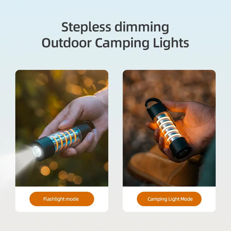 Загрузить изображение в просмотрщик галереи, AdvenCrew IllumiTriad 3-in-1 Portable Camping Light Tripod Waterproof IP54