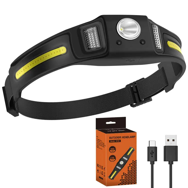 Загрузить изображение в просмотрщик галереи, AdvenCrew LED integrated sensor hiking headlight