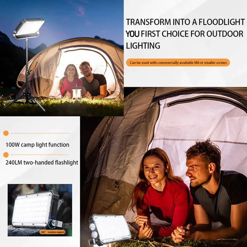 Load image into Gallery viewer, AdvenCrew Multifunctional Rechargeable Portable Camping Light