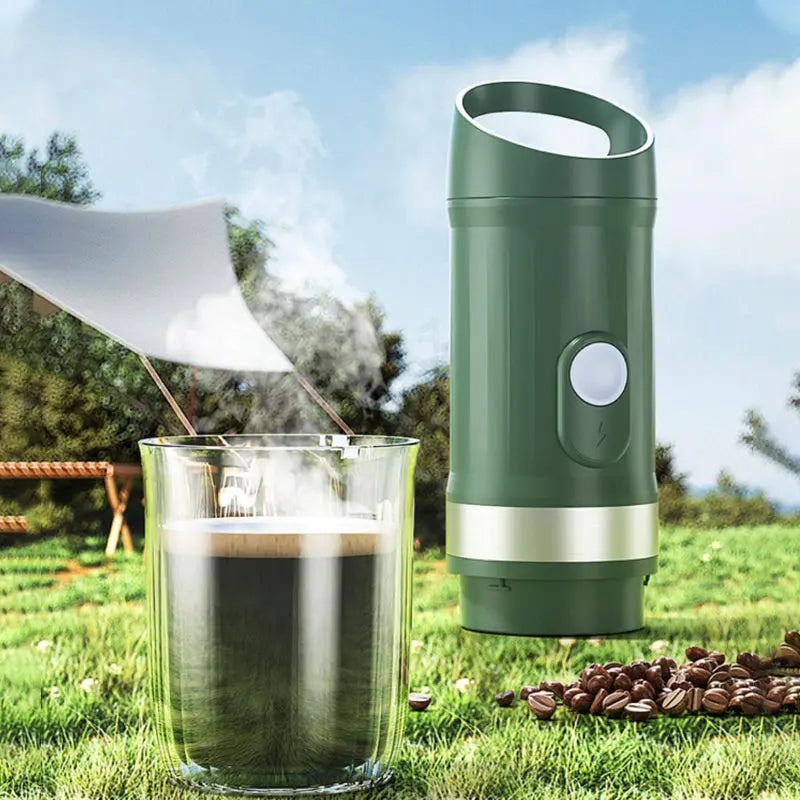 Load image into Gallery viewer, AdvenCrew Portable Espresso CapsulePowder Coffee Machine