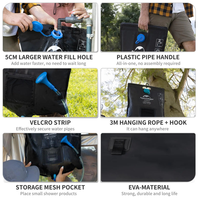 Load image into Gallery viewer, Naturehike Solar Heating Shower Naturehike