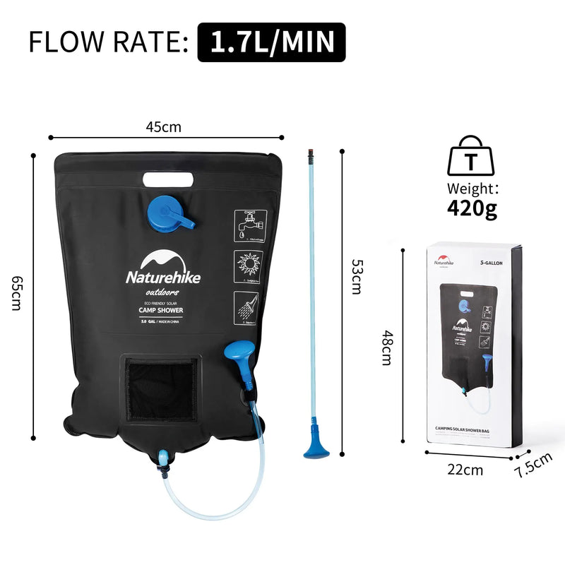 Load image into Gallery viewer, Naturehike Solar Heating Shower Naturehike