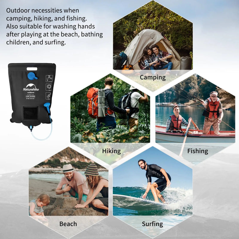 Load image into Gallery viewer, Naturehike Solar Heating Shower Naturehike
