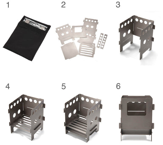 Flat-Pack Stove