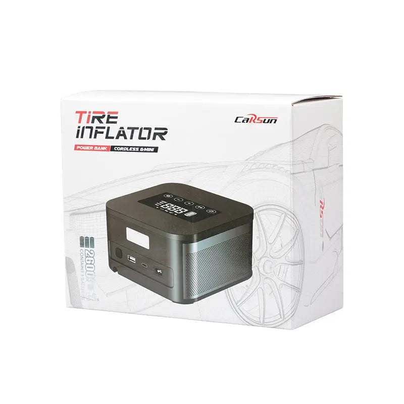 Load image into Gallery viewer, CARSUN Portable Tire Inflator, Air Pump for SUV, Pickup Truck CARSUN