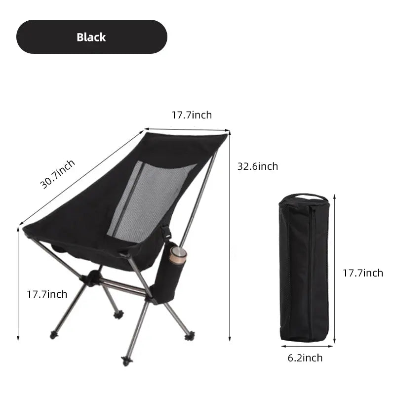 Загрузить изображение в просмотрщик галереи, AdventureCrew Outdoor Folding Moon Chair