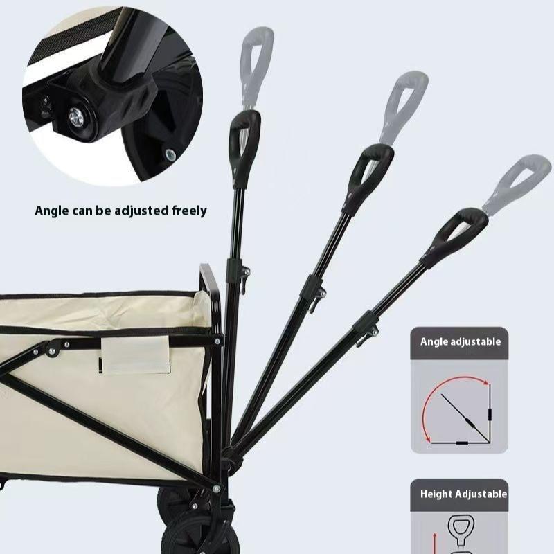 Load image into Gallery viewer, AdvenCrew Foldable Utility Wagon for Grocery, Camping &amp; Outdoors

