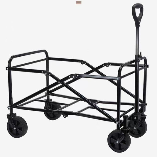 AdvenCrew Foldable Utility Wagon for Grocery, Camping & Outdoors