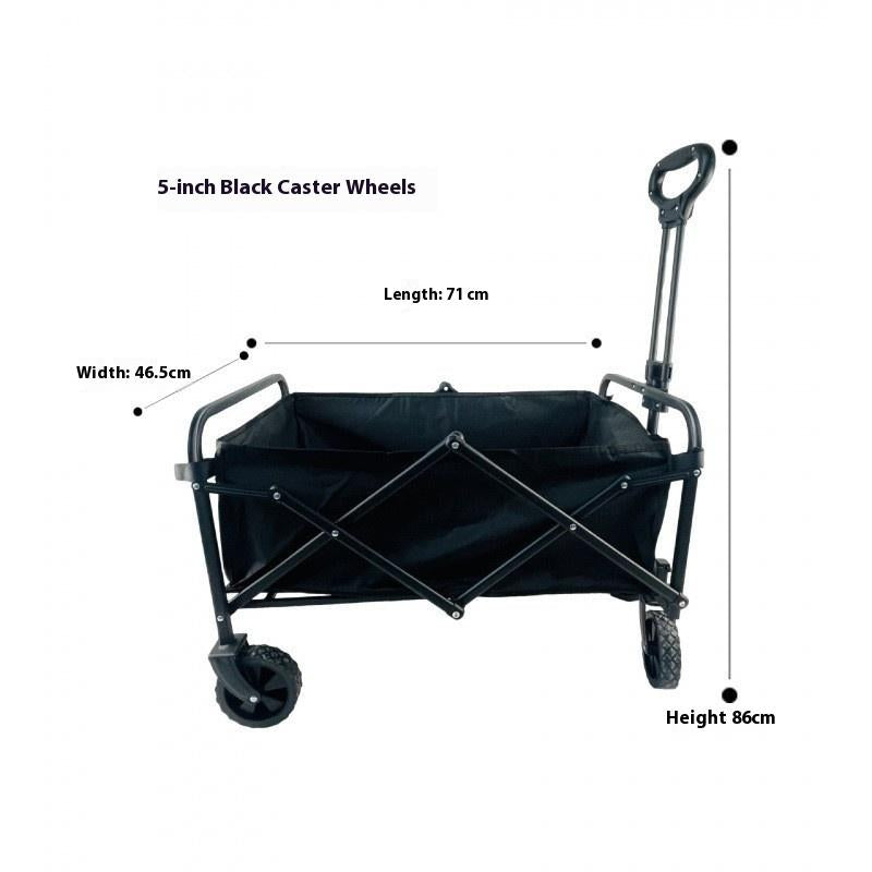 Load image into Gallery viewer, AdvenCrew Foldable Utility Wagon for Grocery, Camping &amp; Outdoors
