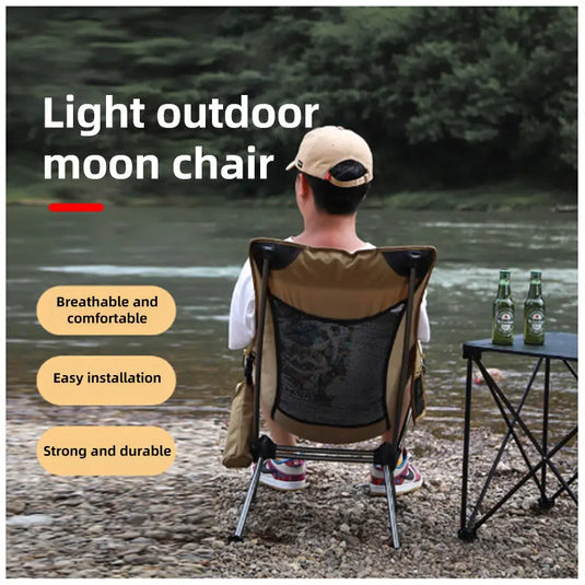 AdventureCrew Outdoor Folding Moon Chair