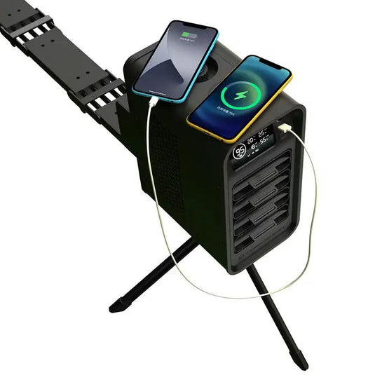 solar powered tent heater POWERHINO split-type thermo-electric Camping Outdoor Tent heater – AdvenCrew