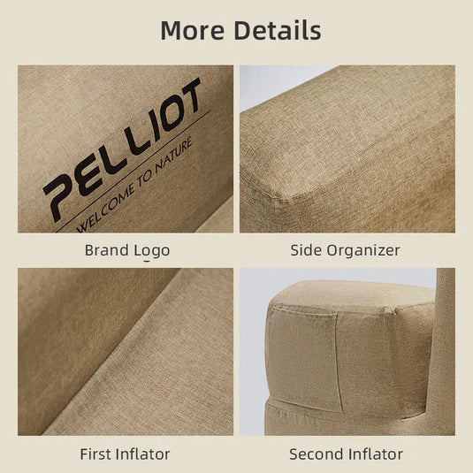 Pelliot Outdoor Foldable Inflatable Sofa - AdvenCrew