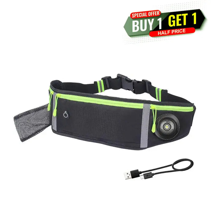 AdvenCrew Outdoor LED Flashlight Waterproof Night Running Waist Pack AdvenCrew