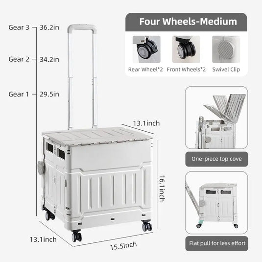 AdvenCrew Foldable Outdoor Trolley
