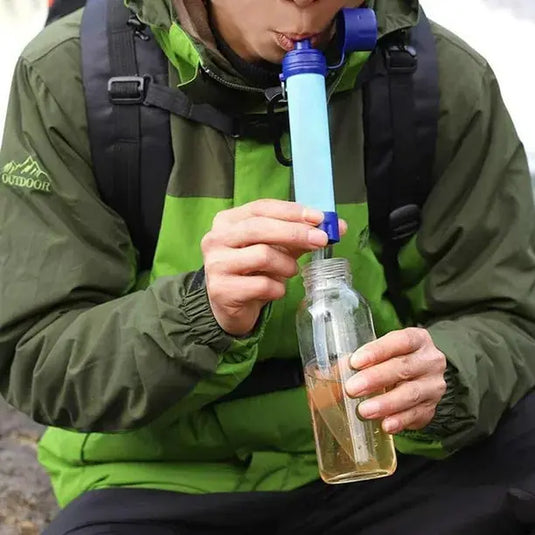 AdvenCrew 5-in-1 Survival Straw Water Filter