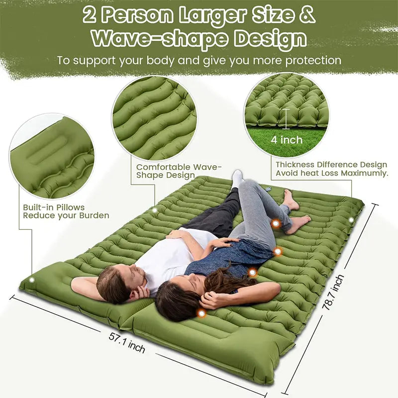 Load image into Gallery viewer, Inflatable Camping Pad
