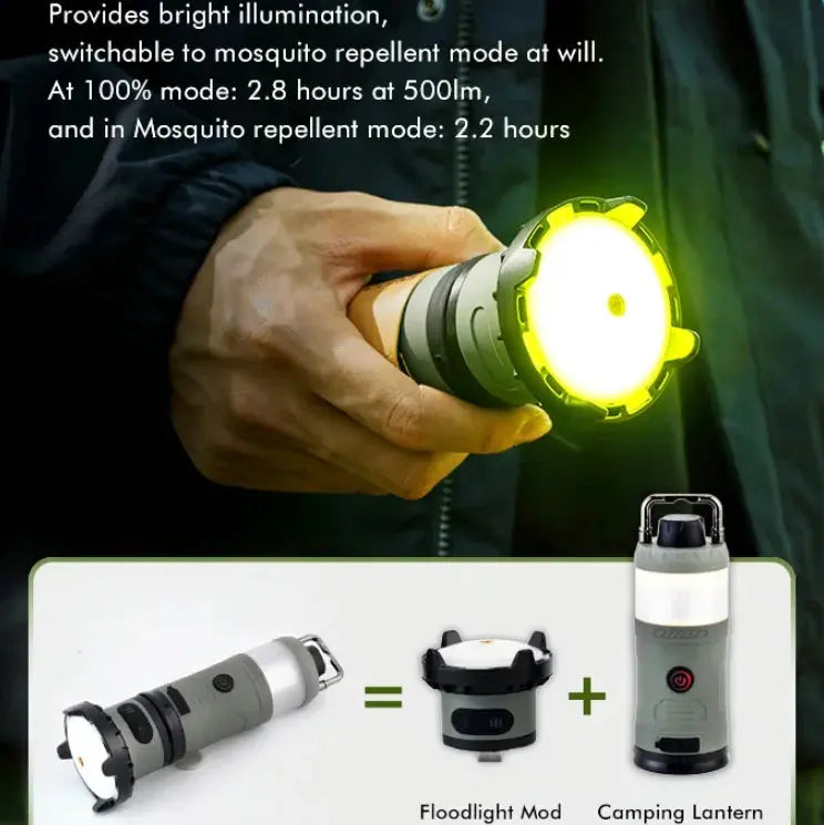 Load image into Gallery viewer, LOVORK multi-functional 7-in-1 Modular Camping Lantern
