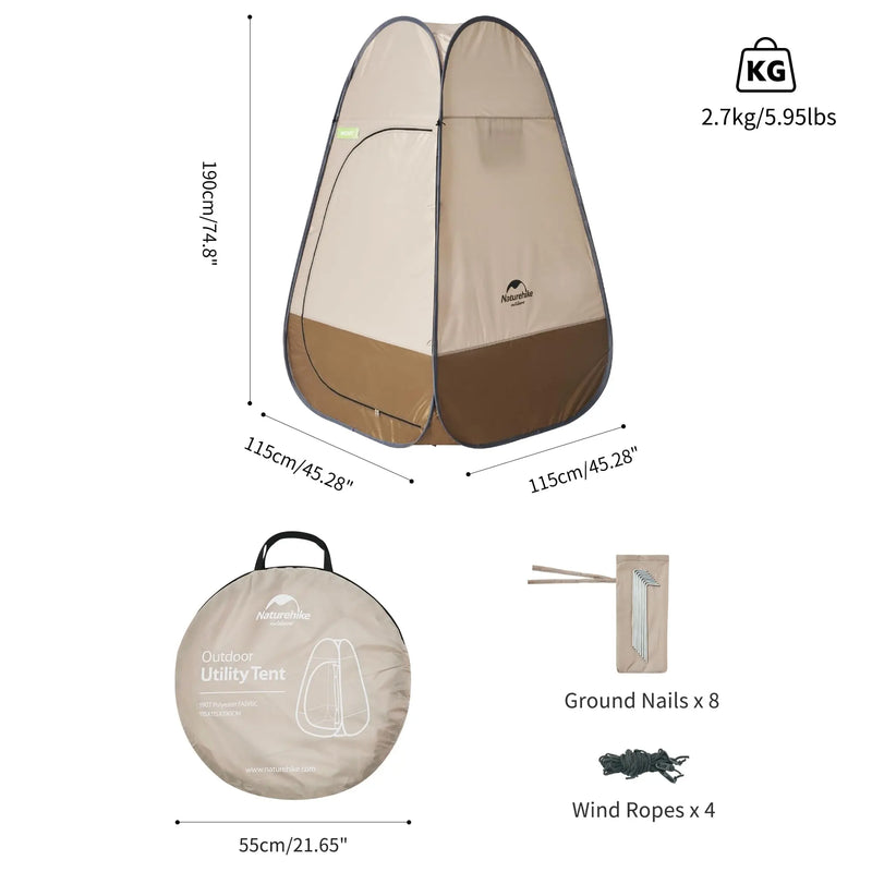 Load image into Gallery viewer, Naturehike Camping Shower Tent
