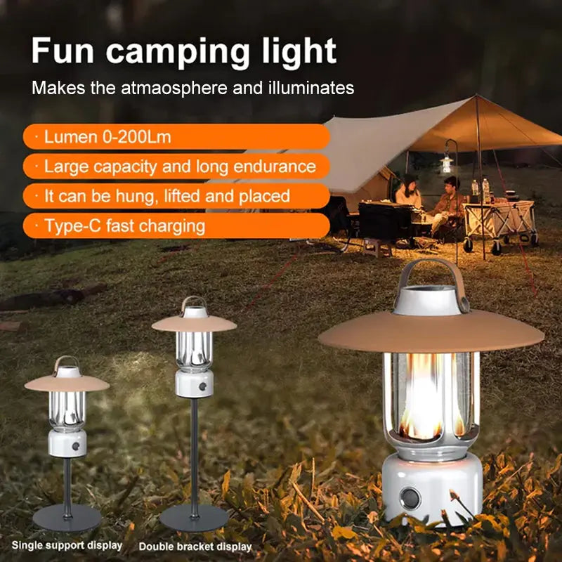 Load image into Gallery viewer, AdvenCrew Retro Camping Light
